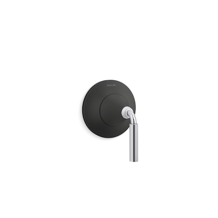 Kohler Tone Transfer Valve Trim Polished Chrome with Matte Black T23955-4-CBL